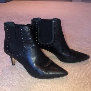 Leather Heeled Boots